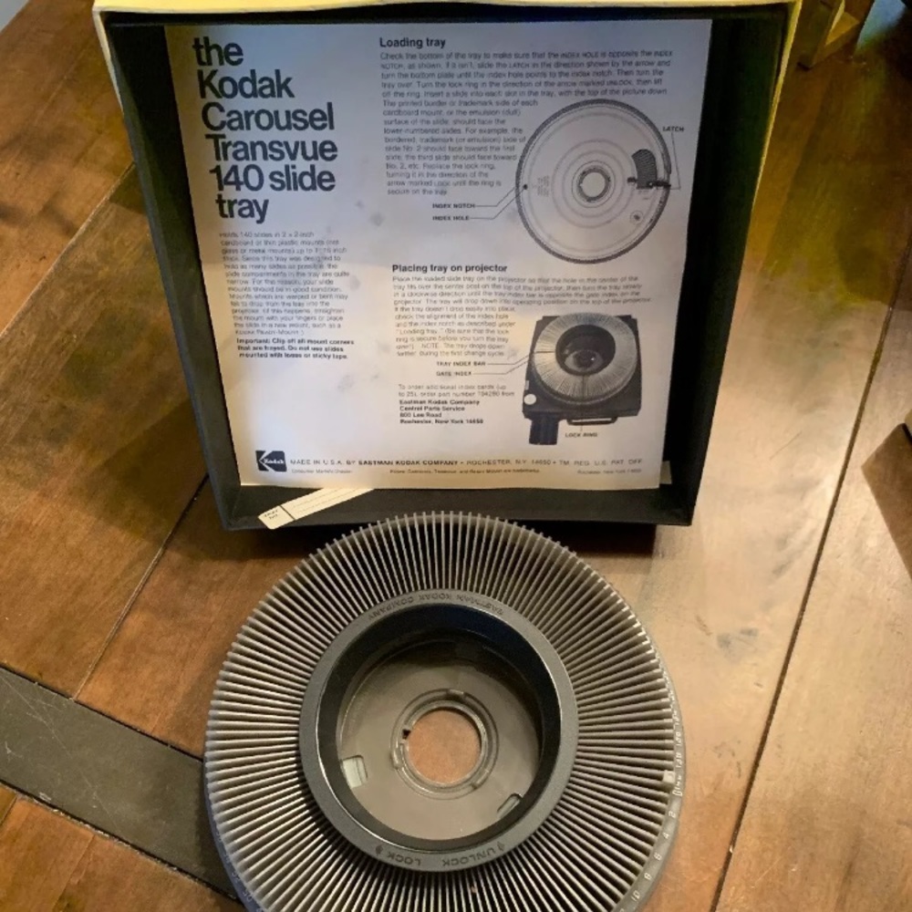 Vintage Kodak carousel